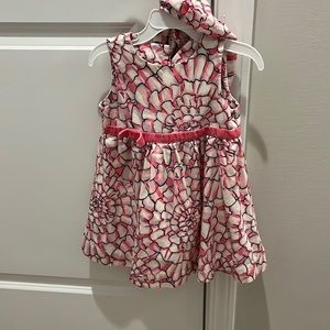 Euc Lilly dress 12-18m